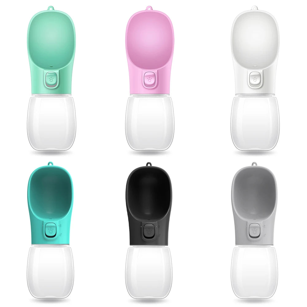 Garrafa de água portátil para cães pequenos e grandes, tigelas à prova de vazamento para caminhada ao ar livre, suprimentos para seu pet se sentir bem.